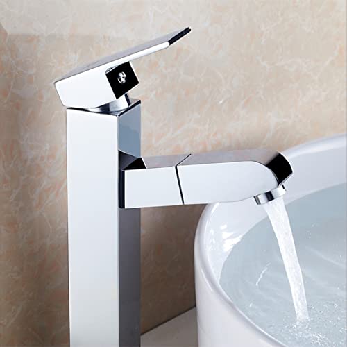 Robinet de lavabo mitigeur de salle de bains cascade pour évier moderne