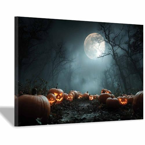 Décoration murale sur toile d'horreur classique Halloween 70x100cm