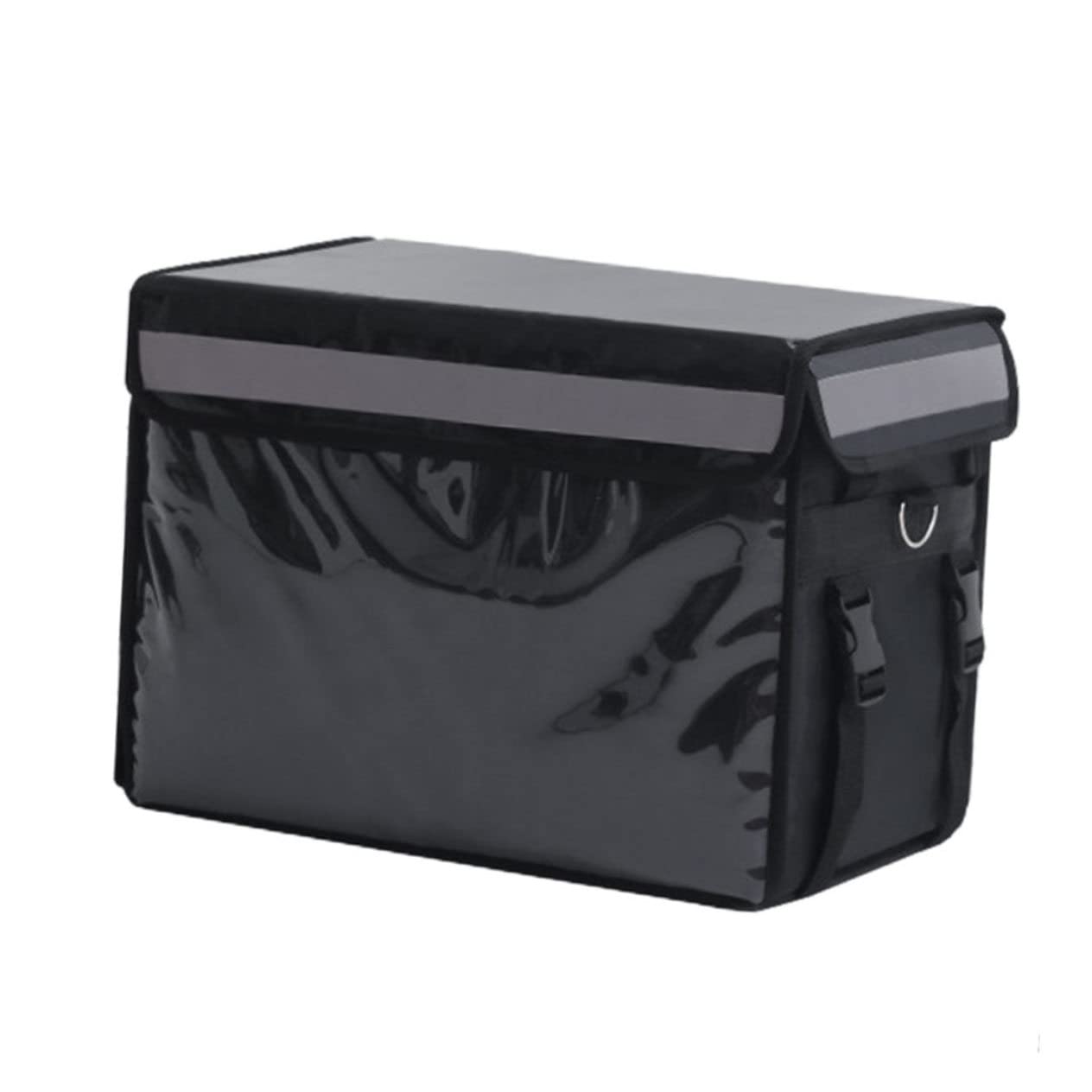 Boîte de Livraison Thermique Noire Boîte Multi-usage Étanche et Isolante pour Repas Chauds ou Froids Transport Alimentaire et Pratique pour Extérieur et Pique-