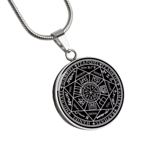 Talisman Protection Archange Michael collier sigil amulette ésotérique