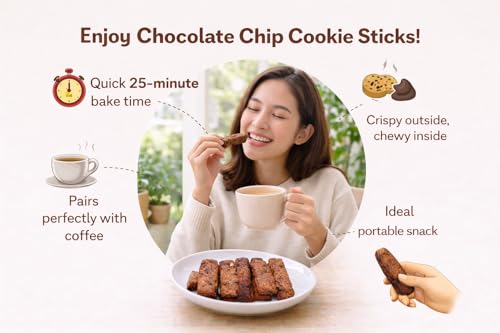 Image of MOM'S BAKERY Homestyle Baked Cookies Fries 200 gm | Crunch Into Chocolate Happiness | Homemade Rich cocoa flavor | T45 Flour, Butter, Sugar, Vanilla Essence | No compromise on taste, Double chocolate cookie sticks | Buttery crunchy snack
