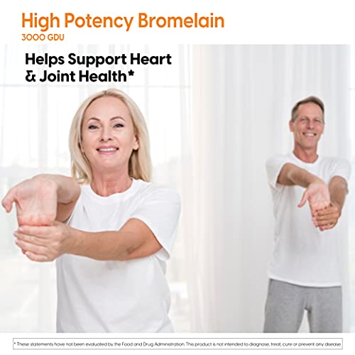 Doctor'S Best DRB-00215 3000 Gdu Bromelain Proteolytic Digestive Enzymes Supplements, Supports Healthy Digestion, Joint Health, Nutrient Absorption, 500 Mg,Capsule thumb #6
