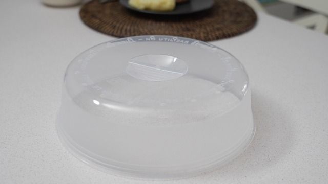 HOMOBABE Couvercle Micro Ondes Transparent Chaleur Protection