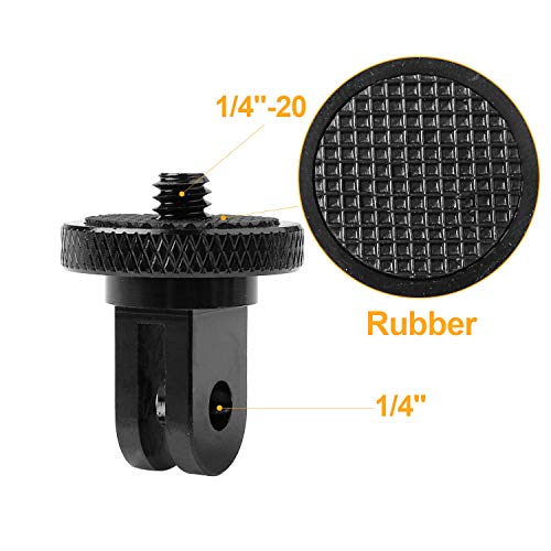 ChromLives Tripod Mount Adapter - 1/4” -20 Compatible with GoPro Hero, Sony, Xiaomi Yi, SJCAM Action Cameras & Accessories - Image 4