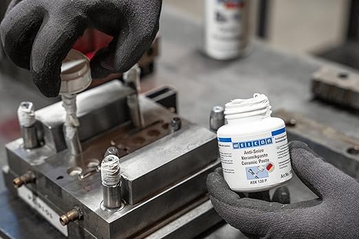WEICON Anti-Seize Ceramic Paste 120 g, metal-free assembly paste to protect against corrosion, seizing and wear - Image 3