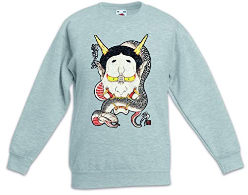 Sweat-shirt enfant Hannya Snake fini les pulls qui grattent
