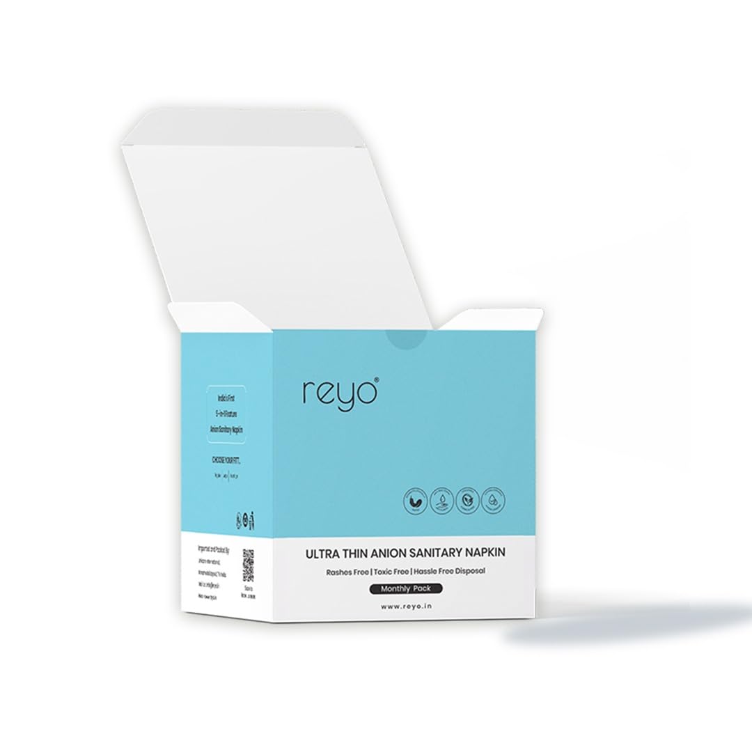 Reyo Anion Sanitary Napkins Monthly Pack Large(XL,290mm,10pads) Pack of 1 - For Comfortable Periods Experience (B0BRVDB7MS) Amazon Price History, Amazon Price Tracker