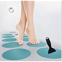 Antirutsch Aufkleber Für Dusche - 20 Stück Selbstklebend Blau