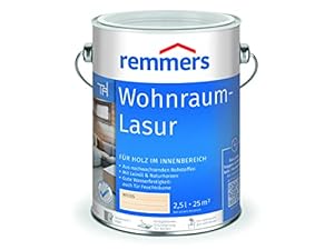 Remmers Wohnraum-Lasur Weiß 2,5 Liter