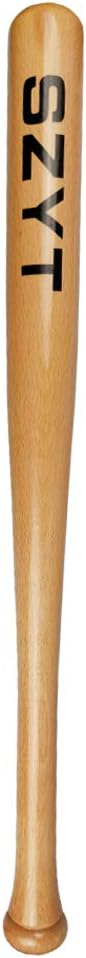 SZYT Baseball Bat Self-Defense Softball Bat Home Defense Lightweight Wood 25 inch Yellow : Sports & Outdoors
