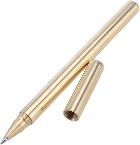 Operitacx bolígrafos de firma pluma de gel bolígrafos de regalo pluma signo suministros de oficina cilindro de pluma de metal