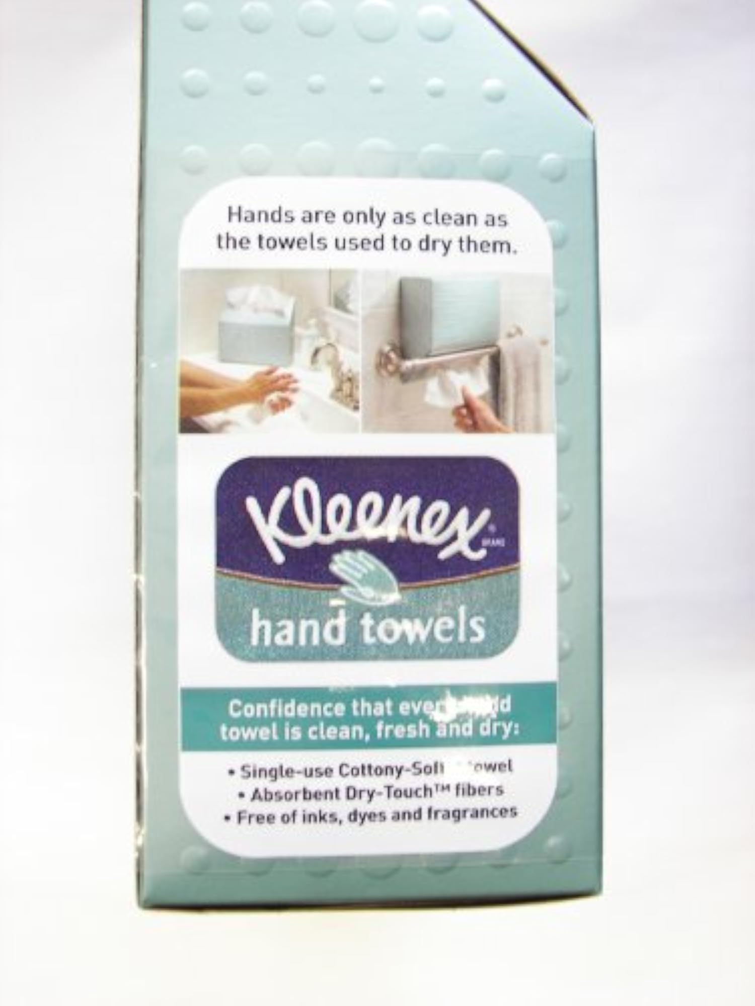 White Hand Towels (6 Boxes), Soft and Absorbent