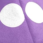 Hollypet Pet Bed Small Animals Bed Dutch Pig Hamster Nest Hedgehog Rat Chinchilla Guinea Habitat Mini House, Purple Mushroom, S - Image 5