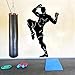 Produktbild Wandtattoo Wandsticker Wandaufkleber,Kämpfer Martial Muay Thai Wandtattoo Gym Workout Kickboxen Karate Taekwondo Boxen Sport Athlet Wandaufkleber, Vinyl Kunst 75cmx44cm