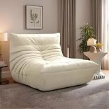 Sitzsack, Stühle, Sofa, weiches Wildleder, faules Bodensofa mit Rückenstütze, Memory-Rückprallschwamm, knochenloser Stuhl, geeignet für Schlafzimmer, Leseecke, Schlafsaal, Wohnzimmer, Kaminstuhl