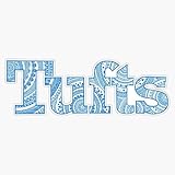 Tufts Bumper Sticker Vinyl Decal 5"