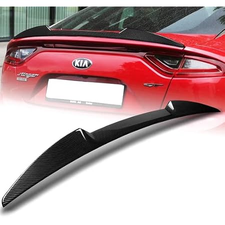 Coche Alerón Trasero Para Kia Stinger CK 2018-2025, Aleron Trasero Para Maletero Spoiler Techo Antiarañazos
