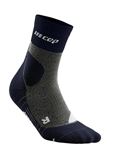 Image of CEP Women's Outdoor Compression Crew Cut Socks Outdoor Merino Mid-Cut Socks