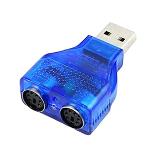 DIIOOMIEEU USB Male Converter Adapter to for Female for PC Keyboard Mouse Cable