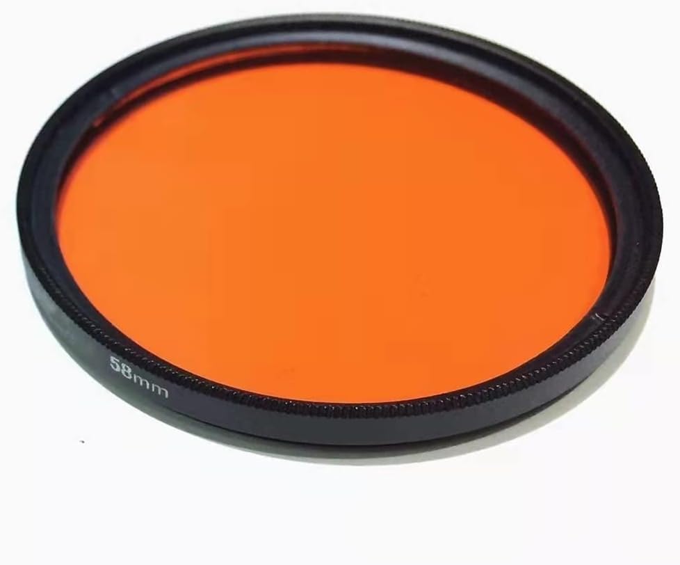 67 58 52 mm wasserdichter Rotfilter (Größe: 52 mm)