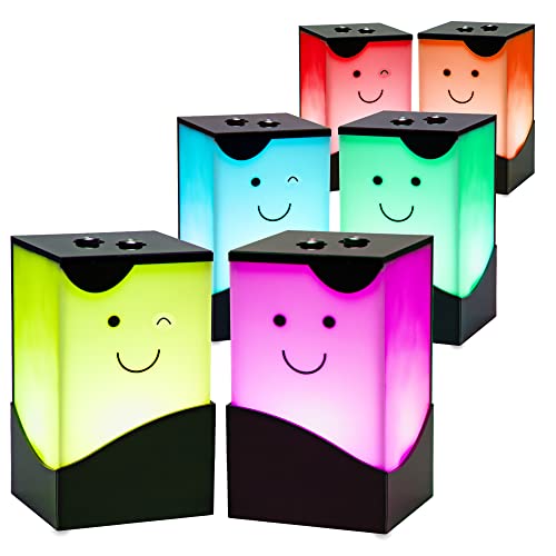 Telepathy Toddlers – Cute Long Distance Lamps Wi-fi Touch Lamp LED Lights | Gift for Family & Friends who stays apart (Set of 6)