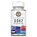 KAL D-3 and K-2 ActivMelt | Healthy Bones, Heart & Immune Function Support | Instant Dissolve Tabs | Natural Red Raspberry Flavor | 60 Micro Tablets