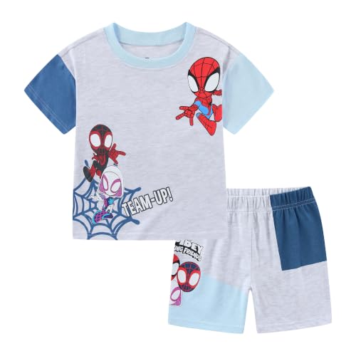 Marvel Spidey and His Amazing Friends Boys Short Sleeve T-Shirt and Shorts Set for Toddlers