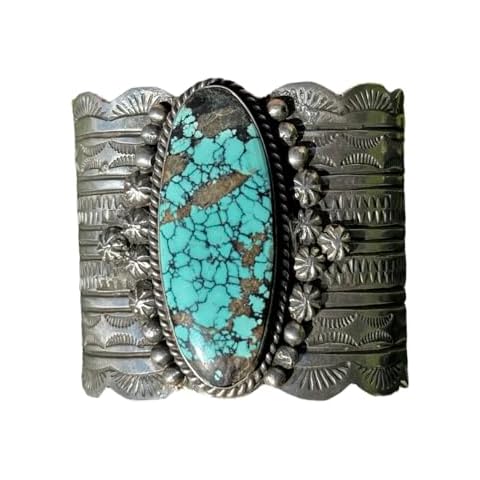 Navajo Turquoise Cuff Bracelet by Pearlybear Cover
