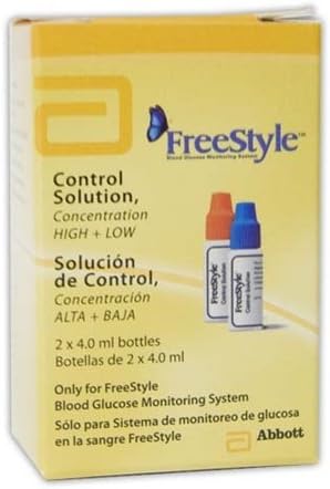 FreeStyle Control Solution High/Low - 2 x 4.0ml bottles