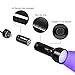 GLOGLOW Pet Inspection Lamp, Detector Ultra Violet LED Flashlight Backlight 51 LED Inspection Lamp Torch Light Flashlight for Dog Cat Urine Pet