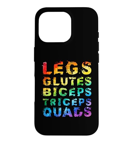Legs Glutes Biceps Triceps Quads �ؓ� �W�� �X�}�z�P�[�X iPhone 16 Pro �p