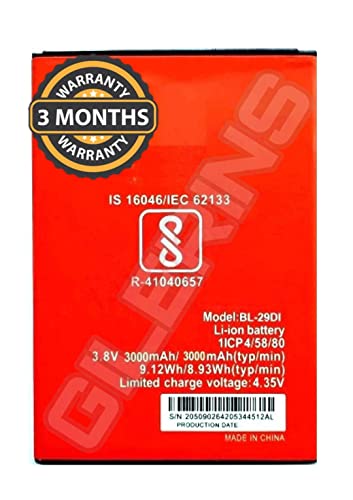 Image of Original (BL-29DI) Battery for itel muzik 400 /itel 5092 Battery with 3 Month Warranty****(P52)