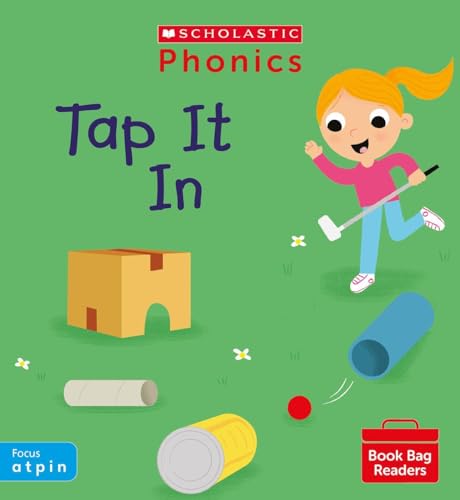 Image of Scholastic Phonics: Tap It In (Phase 2, Set 1). Decodable phonic reader for Ages 4-6. (Phonics Book Bag Readers)
