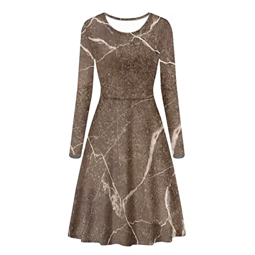 Robe à manches longues pour invitée de mariage et bal en automne