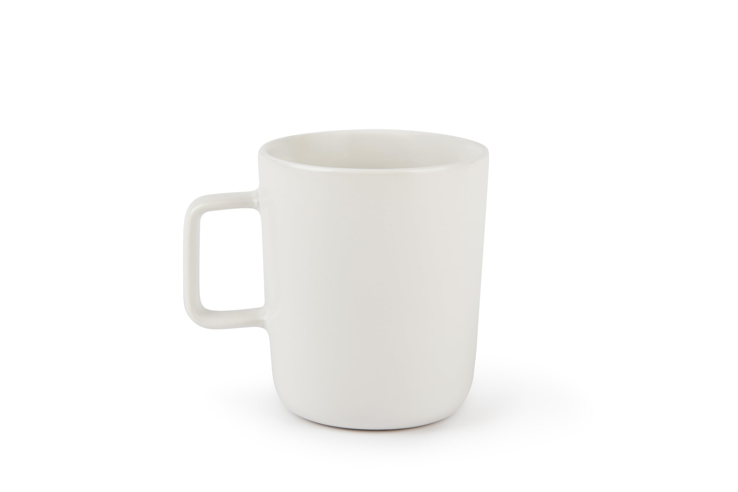 Excelsa Nordic Set 4 Tazze Mug Bianche, Ceramica Stoneware, Capacità 320 Ml.