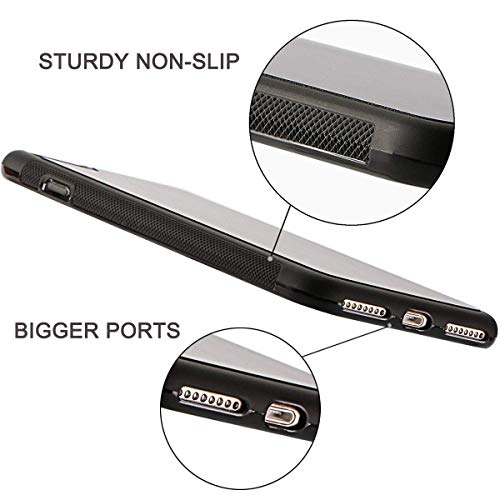 Case That Sticks To Anything Zero Gravity Phone Case For Galaxy Note 9 Sticky Pluto Nano Suction Adhesive Black Antigravity Case (Goat Case For Galaxy Note 9) #TOP5