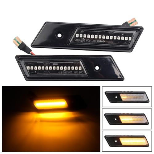 Clignotant latéral LED dynamique BMW E36 E34 pour remplacer les feux ternes