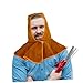 DIYEAH Welding Cowhide Cap Neck Drape for and Neck Shielding Design for Comfort Welding Hood for Women and Men