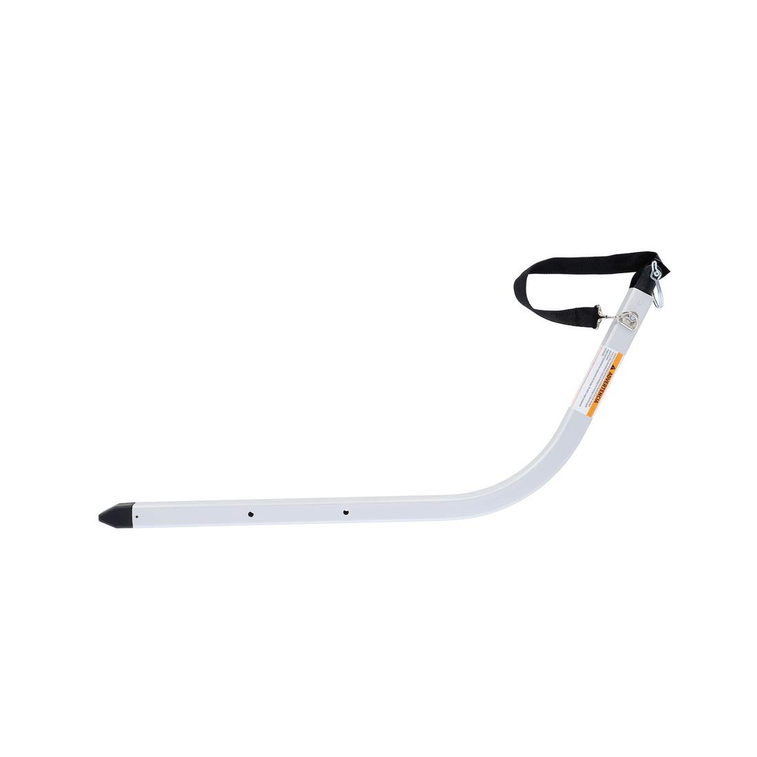 Burley Tow Bar Assembly, Silver, Quick Receiver for Double Trailers