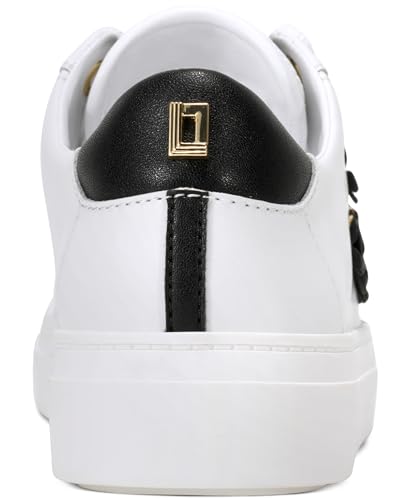 KARL LAGERFELD Women's Cate Fleur Lace-up Sneaker with Pins4