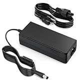 KAQIAR 19V 7.1A 135W AC Adapter Laptop Charger Compatible with HP 391174-001 384023 481420-001 DC7800 DC7900 Compaq Elite 8000 8200 8300 Notebook,Thunderbolt Dock 120W [7.4mm5.0mm]