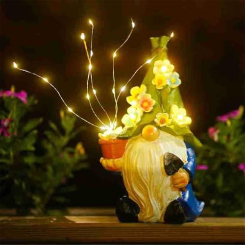 IVEOPPE Gartenzwerge Lustig Solar Figuren für Außen - Wichtel Garten Gartendeko mit LEDs, Geschenke für Frauen Mama Männer Geburtstagsgeschenk Garten Balkon Deko Zimmer IVEOPPE Gartenzwerge Lustig Solar Figuren für Außen - Wichtel Garten Gartendeko mit LEDs, Geschenke für Frauen Mama Männer Geburtstagsgeschenk Garten Balkon Deko Zimmer