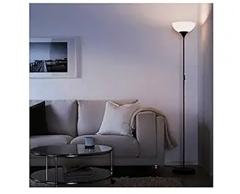 ikarus Multi/Generic Parts Floor Uplighter Black/White(Plastic, Pack of 1)