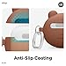 elago | LINE Friends Case Compatible with AirPods 3 Case Cover, Cute 3D Design Case Compatible with AirPods 3rd Generation Case 2021, Protective Silicone Case with Keychain, Wireless Charging (Brown)