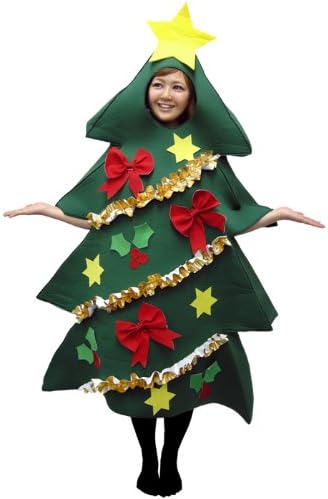 Amazon フリース着ぐるみ クリスマスツリー 2762 コスプレ 仮装 通販