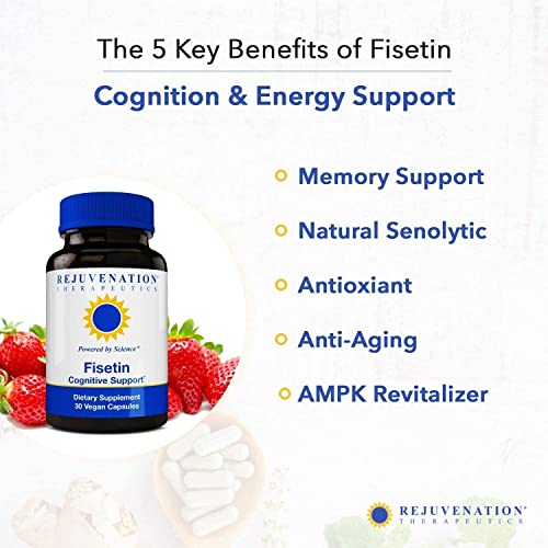 Rejuvenation Therapeutics Fisetin + Vitamin D3 Value Pack #TOP3