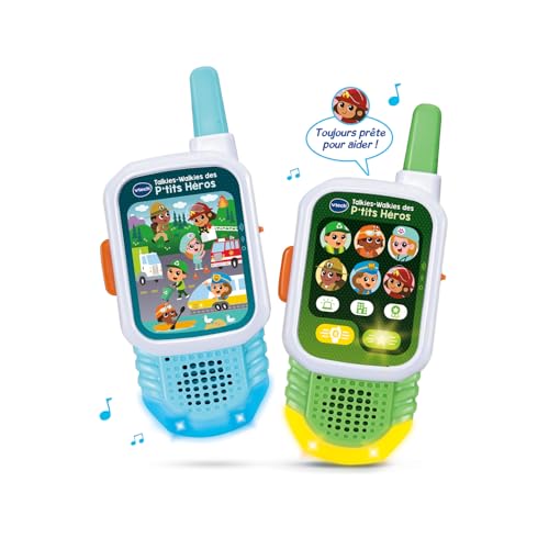 Paire de 2 Talkie Walkie Vtech Des P'tits Héros - vue 3