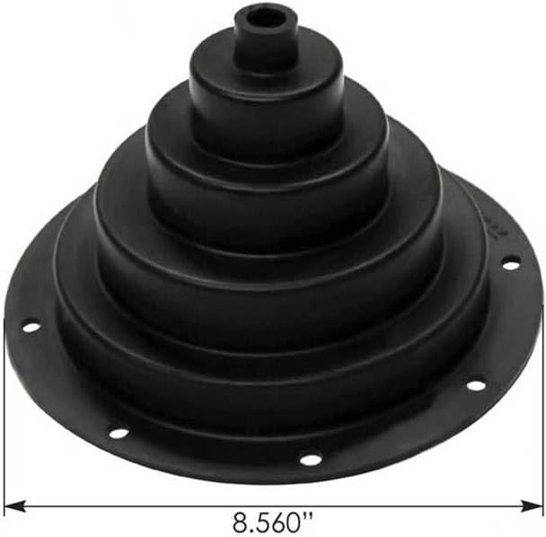 Technical Precision Replacement for Freightliner FLC112 Year 1995 Rubber 8.560IN Shift Boot Round