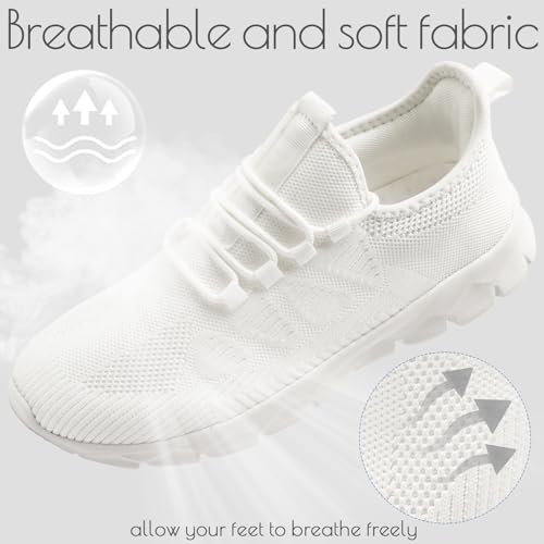 Image of ZGPWZWL Mens Running Shoes Fashion Sneakers for Walking Tennis Gym Shoes Slip On Lightweight and Comfortable