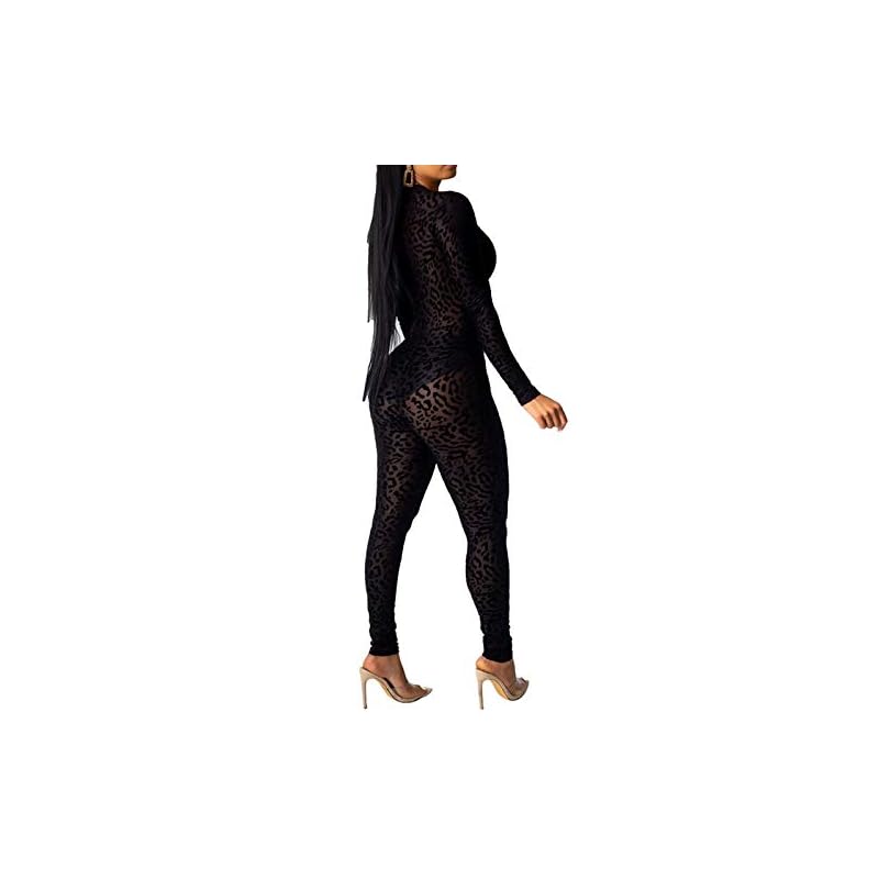 Uni-Clau-Women-See-Through-Bodycon-Jumpsuit-One-Piece-Deep-V-Neck-Outfits-Sheer-Mesh-Leopard-Clubwear-Jumpsuit-Rompers Uni-Clau-Women-See-Through-Bodycon-Jumpsuit-One-Piece-Deep-V-Neck-Outfits-Sheer-Mesh-Leopard-Clubwear-Jumpsuit-Rompers